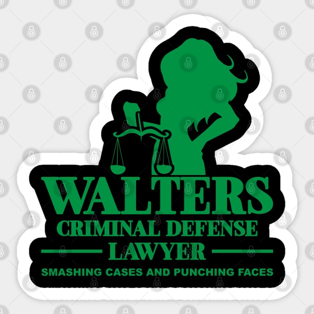 Lawyer Up Sticker by Awesome AG Designs